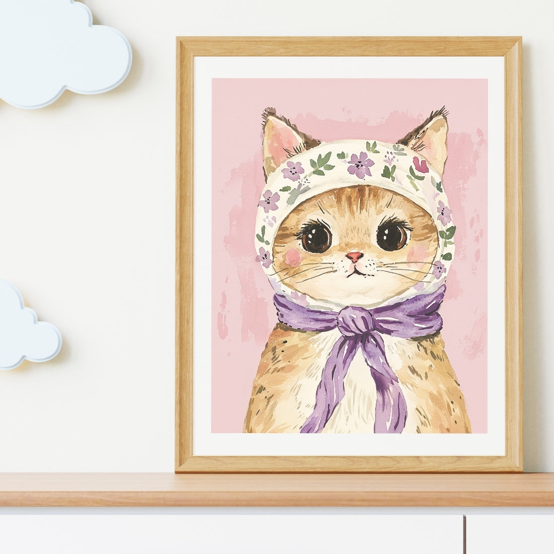 Vintage Kattepus Plakat