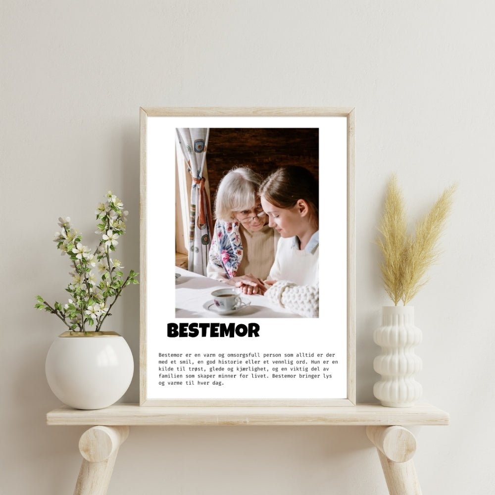 Personaliserte familieplakater - Printso