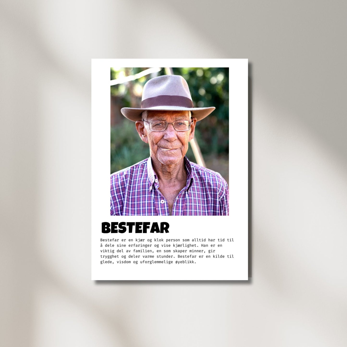 BESTEFAR Plakat Print Material - Printso