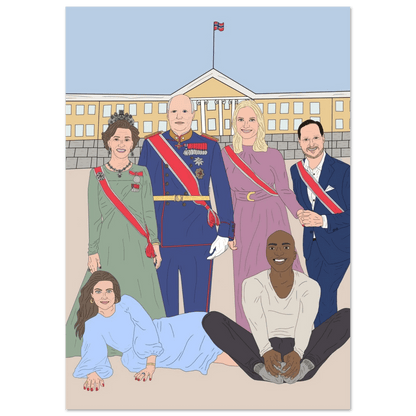 Kongefamilien Print Material - Printso