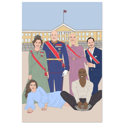 Kongefamilien Print Material - Printso