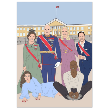 Kongefamilien Print Material - Printso