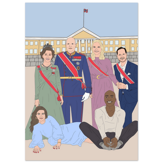 Kongefamilien Print Material - Printso