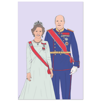 Kongeparet Print Material - Printso