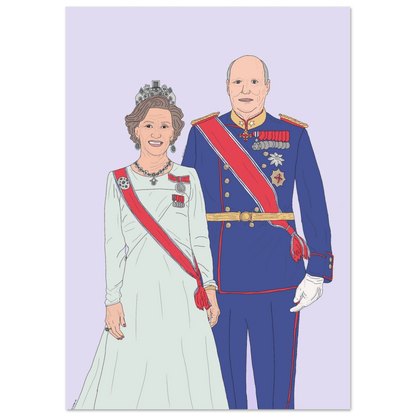 Kongeparet Print Material - Printso