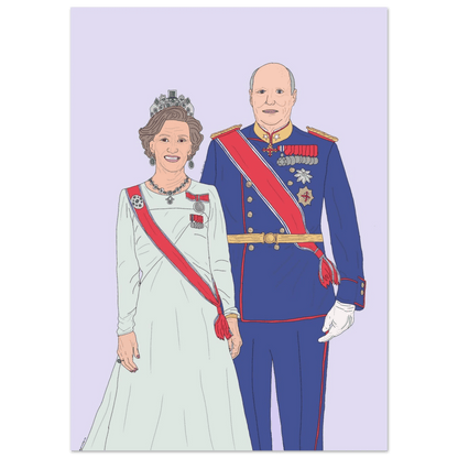 Kongeparet Print Material - Printso