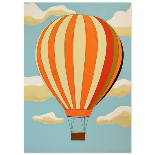 Luftballong Plakat Print Material - Printso