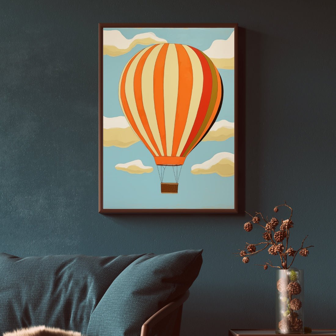 Luftballong Plakat Print Material - Printso