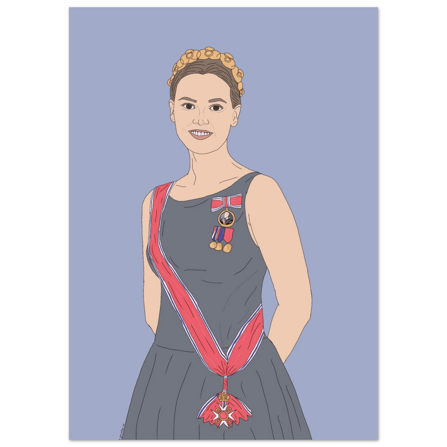 Prinsesse Ingrid Alexandra Print Material - Printso