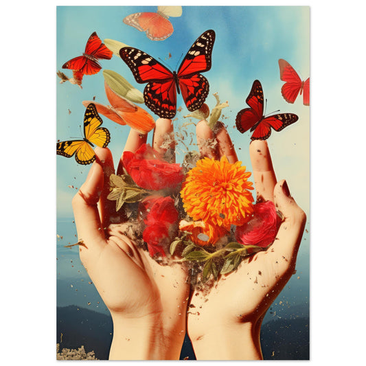 Sommerfugler Plakat Print Material - Printso