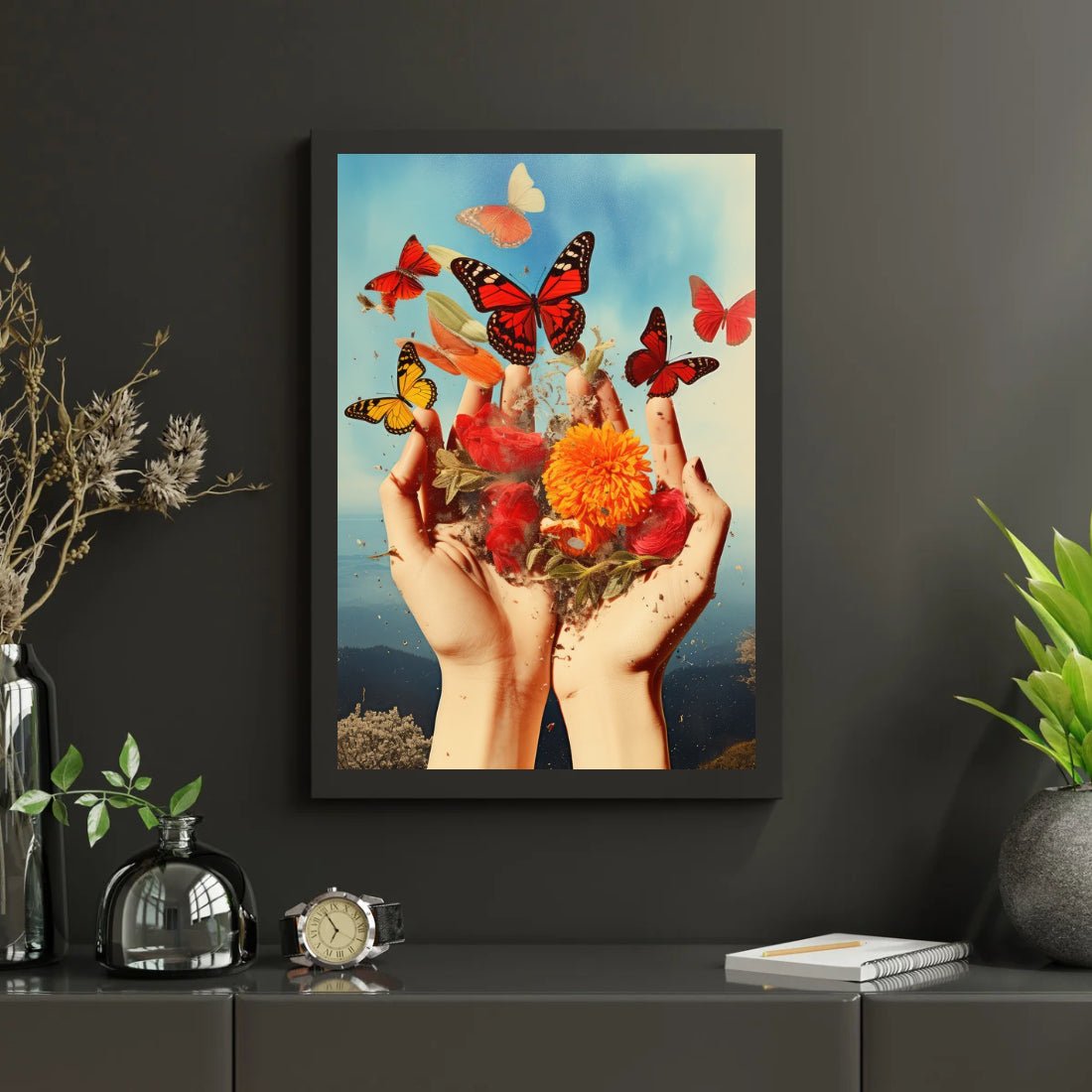 Sommerfugler Plakat Print Material - Printso