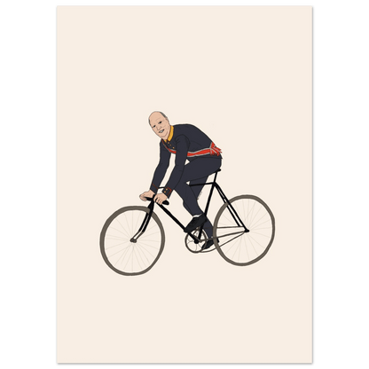 Syklende Kong Harald Print Material - Printso